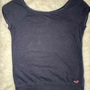 Y2K Hollister Navy Top Size Large